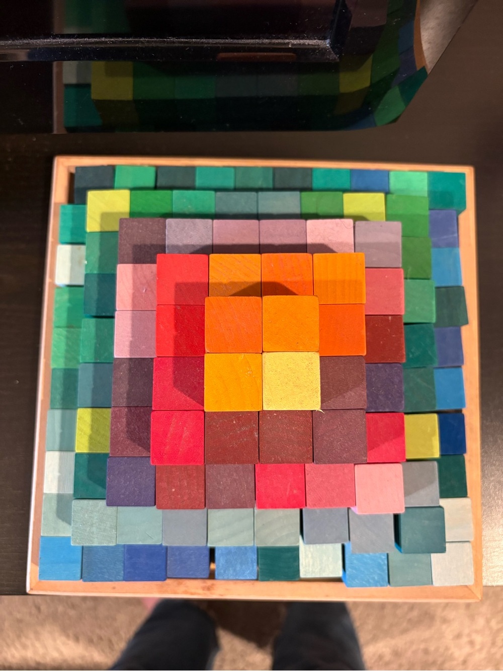 Grimm Small Pyramid 100 piece Multicolor Wooden